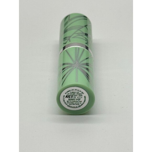 Clinique Pop Lip Colour Primer, Rouge Intense Base 15 Berry Pop Lipstick 0.13 oz - Picture 3 of 3